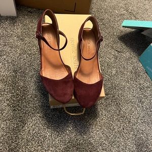 Gentle Souls wedge shoes.